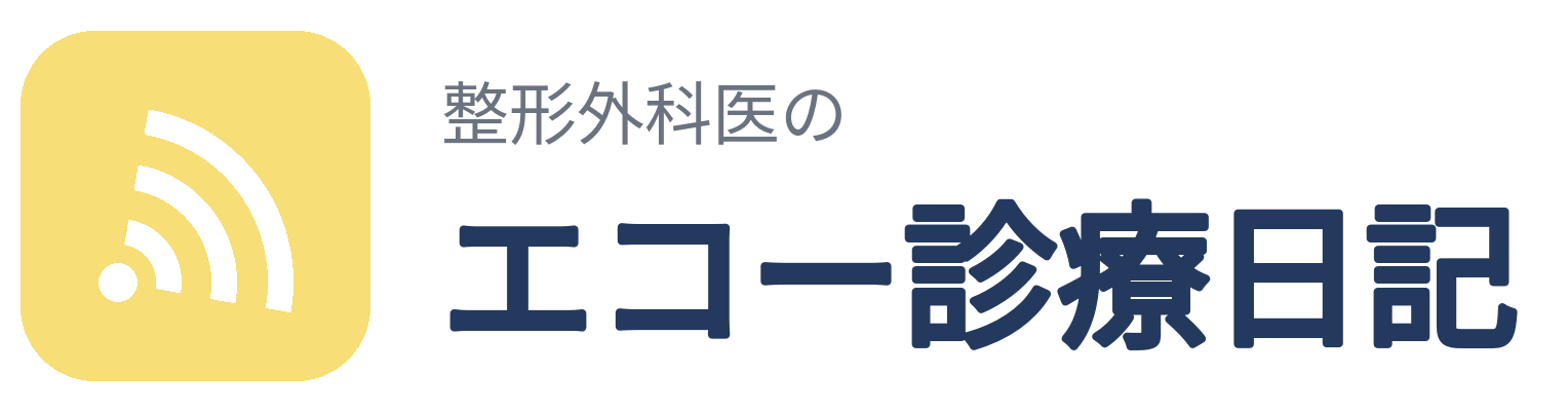 整形外科医のエコー診療日記